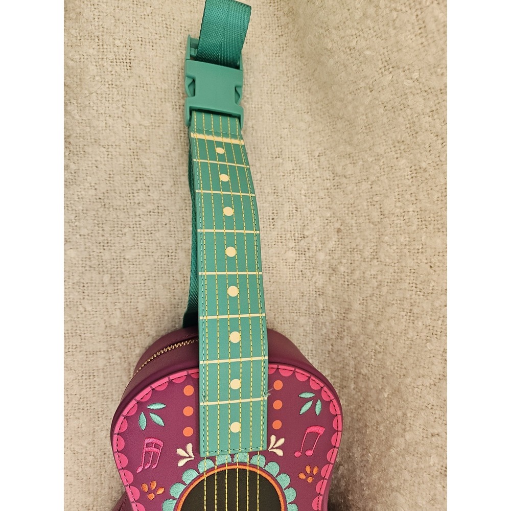 NWT 2026 Disney Parks Epcot Mexico The Three Caballeros Guitar Loungefly  Bag - Picture 3 of 12